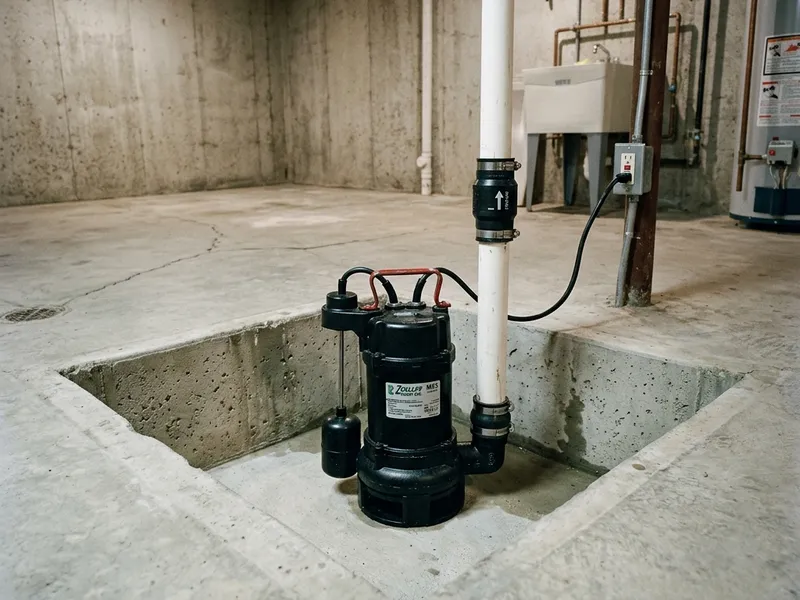 Sump Pump Installation Plumber in Elkhart Lake, WI
